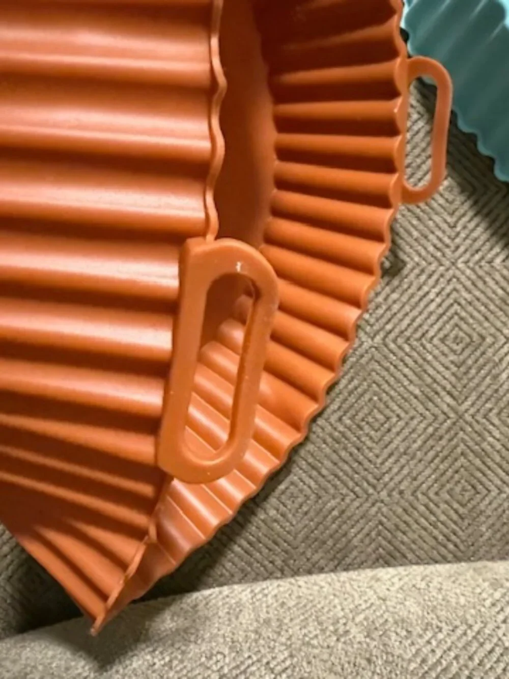 2 Round Silicone Liners for Air Fryer